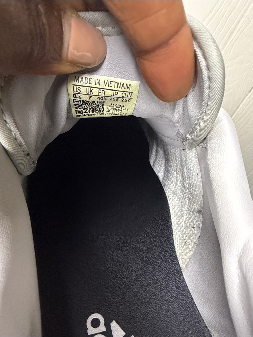 Adidas Taekwondo Silver Metallic Black (Women's) - Picture 12 of 12